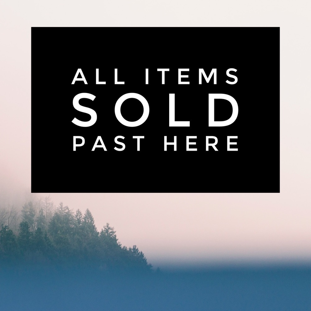 | all items sold past here |
